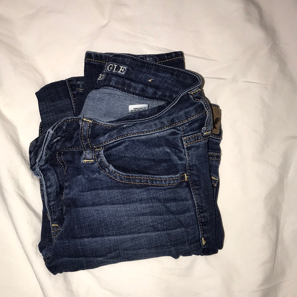 American Eagle Dark Blue Jeggings